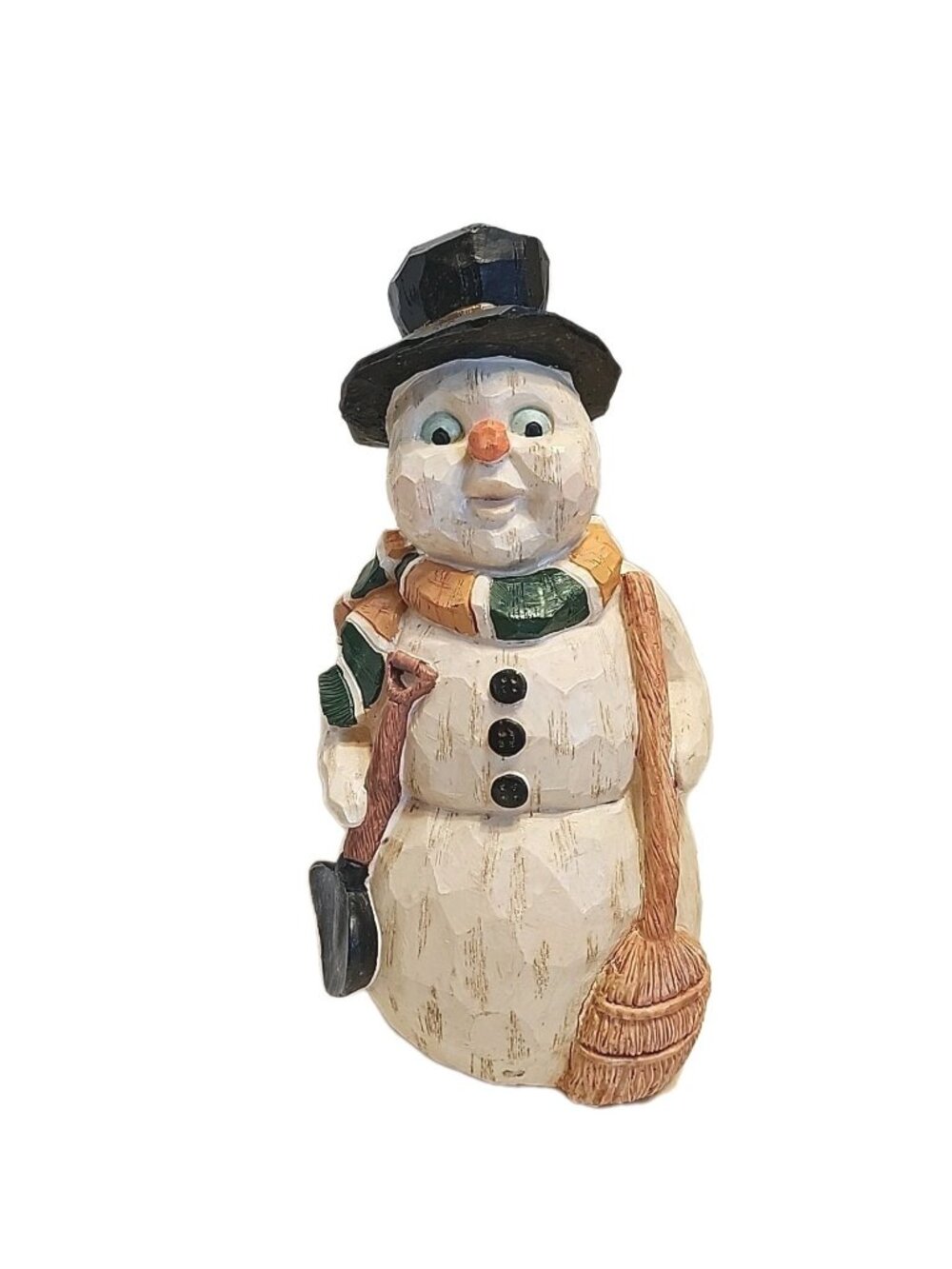 Holiday Collection  Snowman Christmas  Figure Hat And Broom World Bazaar Holiday